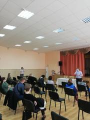 Следующий пункт информационного марафона по вакцинации против COVID-19 - ГУО "Средняя школа № 3 г. Хойники"  