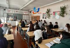 О чем разговаривали со студентами колледжа